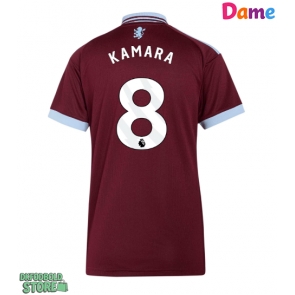 Aston Villa Boubacar Kamara #8 Replika Hjemmebanetrøje Dame 2026-27 Kortærmet